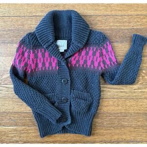Peek Girls' Knit Cardigan Sweater Size 2-3